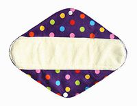 12 Inch Heavy Flow Bamboo Mama Cloth/ Menstrual Pads/ Reusable Sanitary Pads (Dot)