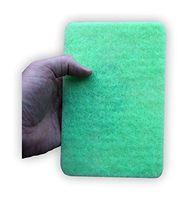 Ostrich Cleaning Non Scratch Heavy Duty Scrub Pad | Pack of 6 | Scour, Polish, Wash Pad | Outlasts Any Sponges | Dish Washing, Auto Detailing, No Mildew Smell | Size 8" x 5.25" | 65300