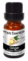 Europa Essentials 100% Pure Therapeutic Grade Essential Oils, 31 Aromatherapy Scents Collection – Ginger, 10ml