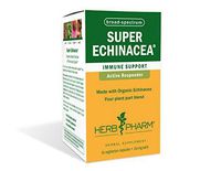 Herb Pharm Certified Organic Super Echinacea Extract for Immune System Support - 60 Vegetarian Caps by Herb Pharm
