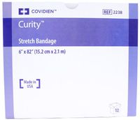 Curity 2238 Sterile Gauze Stretch Bandages 6" X 82" - Box of 12
