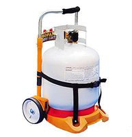 Propane Tank Carrier Cylinder Dolly Easy Cart for Tanks, Heaters, Torches and BBQ Grills (Tank Not Included)