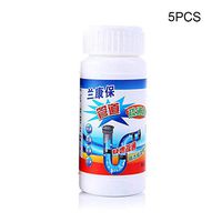 Nicknocks 1/3/5pcs Bathroom Hair Shower Drain Pipe Cleaner Tool Dredge Kitchen Sink Deodorant Detergent