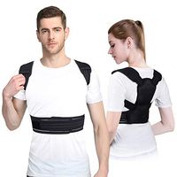 Wz Posture Corrector, Adjustable Comfort Invisible Belt, Back Humpback Kyphosis, for Man Woman Adult Students Children