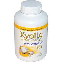 Wakunaga - Kyolic, Aged Garlic Extract with Lecithin, Cholesterol Formula 104, 300 Capsules - 2pc