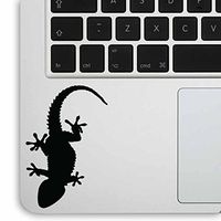 Aftermarket Graphics - 2x Qty Horny Toad Lizard Reptile for laptop / car / guitar Decal Sticker (BLACK)
