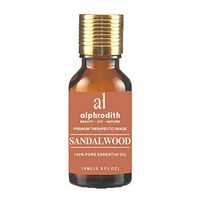 Premium Aromatherapy Indian Sandalwood Essential Oil 100% Organic Pure Undiluted Therapeutic Grade Scented Oils - 10ml for Diffuser, Relaxation, Skin Therapy & More (Indian Sandalwood, 10ml)