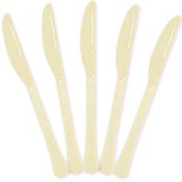 Premium Heavy Weight Plastic Knives | Pack of 20| Party Supply