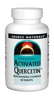 Source Naturals Activated Quercetin - Plant-Derived Bioflavonoid Complex - Seasonal & Immune Defense - 50 Tablets VEGETARIAN FRIENDLY