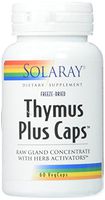 Solaray Thymus Freeze Dried Plus Capsules, 60 Count