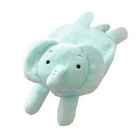 1.2L Cute Plush and Cuddly Animal Hot Water Bottles Warm Hands(Elephant)