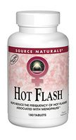 Source Naturals Hot Flash - Helps Reduce The Frequency of Hot Flashes Associated with Menopause, Non-GMO Soy - 180 Tablets