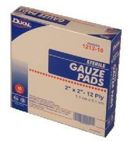 Sterile Gauze Pads 2" x 2" 10 Count