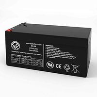 Global Yuasa ES3.2-12 12V 3.2Ah Sealed Lead Acid Battery - This is an AJC Brand Replacement
