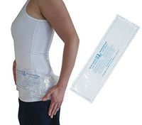 Long Reusable Gel Ice Pack for Injuries (6 X 20 Inches) USA Made Quality Hot Cold Packs - Pain Relief Back Hip Shoulder Chiropractic Physical Therapist by Life and Limb Gel (1)
