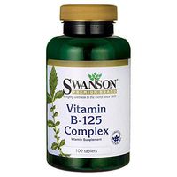 Swanson Vitamin B-125 Complex 100 Tabs