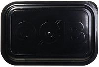 OCB Rolling Tray Lid - Multiple Sizes and Colors (Medium, Black)