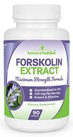 Forskolin Extract Ultimate Weight Loss Formula - 250 mg at 20% for 50 mg Active Forskolin -­ 90 Capsules/45 Day Supply