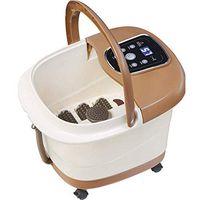 Foot Spa Massager, Heating Control with LED Display, Rolling ACU-Nodes Roll for Soothing Vibration Massage,Help to Release Stress and Relieve Foot Pain