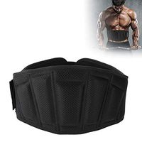 Breathable Back Support, Waist Supporter Protector Belt Elastic Brace For Sports Running Squats weightlifting(L)