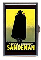 Porto and Sherry Sandeman Illustration Decorative Pill Box
