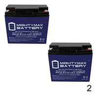 Mighty Max Battery 12V 22AH Gel Battery for Rascal 110,120,200 Mobility Scooter - 2 Pack Brand Product