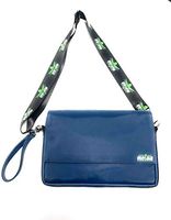 MOTAA Smell Proof Side Bag case w/Combo Lock with Activated Carbon mesh Material (Blue)(Black)