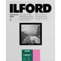 Ilford 1168109 Multigrade IV FB Fiber Based VC Variable Contrast Doubleweight Black & White Enlarging Paper - 8x10" - 25 Sheets - Glossy Surface for printing from conventional negatives and from XP2 SUPER negatives