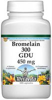 Bromelain 300 GDU - 450 mg (100 Capsules, ZIN: 519383)