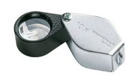 Eschenbach 1178-10 Aplanatic Folding Loupe Magnifier, 10x Magnification, 40 Diopter, 17mm Lens Diameter