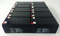 12V 3.4AH Sealed Lead Acid (SLA) Replacement Battery for BP3.6-12 - SPS Brand (10 Pack)
