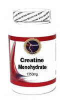Creatine Monohydrate 1350mg 200 Capsules # BioPower Nutrition