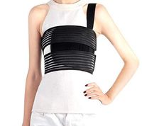 Solmyr Rib and Chest Support Brace, Broken Rib Brace, Breathable Rib Belt for Sore or Bruised Ribs Support, Sternum Injuries, Dislocated Ribs Protection, Pulled Muscle Pain (S)