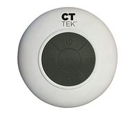 CTTEK Water Resistant Bluetooth Shower Speaker (white)