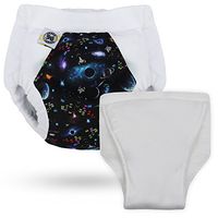 Hero Undies Bedwetting Overnight Protective Underwear (Size 4 (10+ yrs), Space Oddity with Insert Set)
