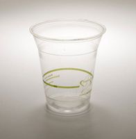 12 oz. Cold Drink Cup PLA Biodegradable PLA Corn Plastic (Pack of 250)