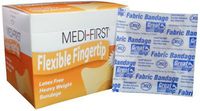 Adhesive Fabric Bandages, Flexible Fingertip Bandage, Small, 40 Pack