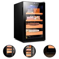 Household Supplies Cigar Cabinet Electronic Cigar Cabinet Refrigerator Energy-saving Cigar Cabinet Large-capacity Cigar Box High-end Smoking Set Cigar Thermoelectric Cooler Humidifier Intelligent Ciga