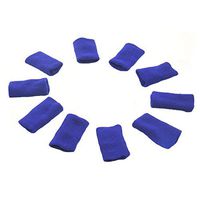 Kylin Express 10PCS Sports Elastic Finger Sleeve Protector Brace Support - Blue