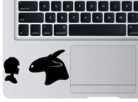 Richstar17 Toothless Sticker Hiccup Decal Decal for Laptop MacBook Apple Keyboard How to Train Your Dragon Vinyl Sticker (4'')