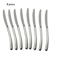 Dinner Knife, Stainless Steel Cutlery Steak Knife Set of 8 for BBQ Weddings - Dinners - Parties All Homes & Kitchens