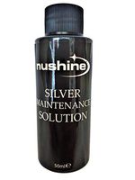 Nushine Silver Maintenance Solution 1.7 Oz - Contains Pure Silver (Perfect for Worn Silver)