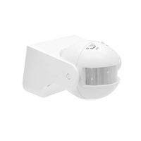 AC 220V-240V 180 Degree Outdoor IP44 Security PIR Infrared Motion Sensor Switch Movement Detector Max 12m 3-2000LUX Energy-Saving Automatic Lighting Switch