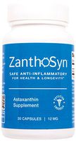 ZanthoSyn Astaxanthin, Clinically Shown to Provide 3X Absorption, Supports Inflammatory Health, 12mg, 30 Vegetable Capsules