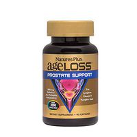 NaturesPlus AgeLoss Prostate Support - 90 Vegetarian Capsules - Promotes Prostate Health & Testosterone Production, Anti-Aging, Antioxidant, Contains Saw Palmetto - Gluten-Free - 30 Servings