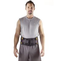 Corflex Disc Unloader LSO Back Brace - Back Pain Brace-M-6" Anterior Panel - Black
