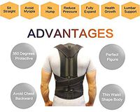 Posture Corrector for Women & Men & Back Braces for Lower Back Pain Waist Trainer for Weight Loss Waist Trimmer Waist XXL