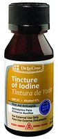 De La Cruz Iodine First Aid Antiseptic, Made in USA 1 FL OZ