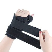 Exceart 1pc Thumb Wrist Brace Fracture Fixtor Finger Fixing Band Wrist Protector Injury Recovery Gloves for Women Sporters Patients