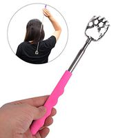 Hometu Back Scratcher Extendable Telescopic Bear Claw Back Itching Scalp Scratchers Massage Tool 1PC